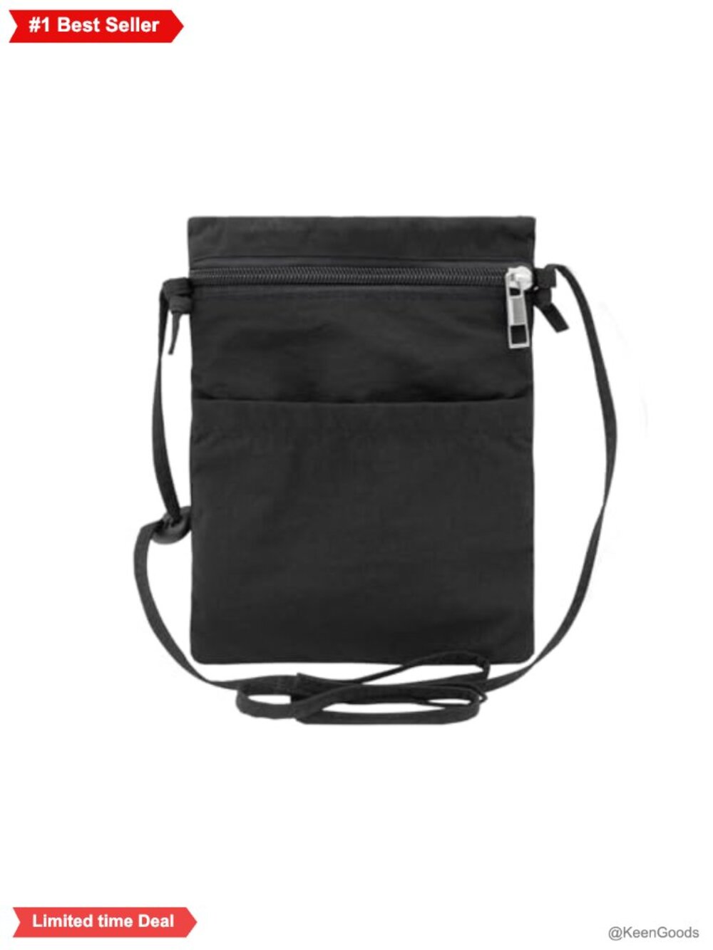 Ultralight Nylon Crossbody Phone Purse Small Cell Phone Bag with Zipper